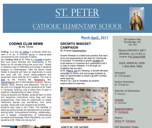 March – April Newsletter is Ready